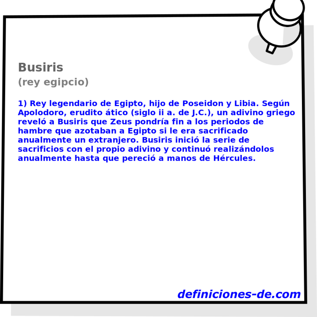 Busiris (rey egipcio)