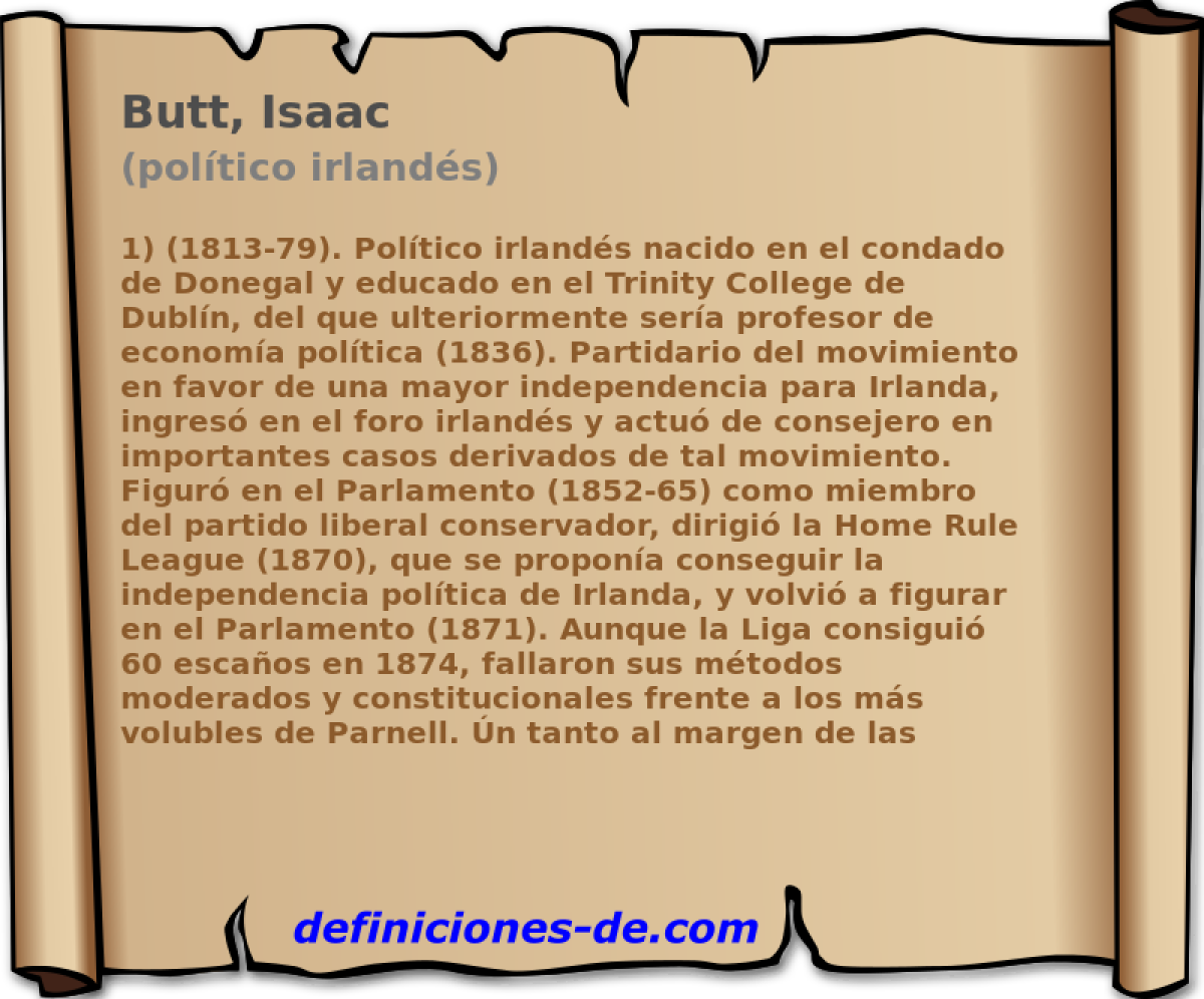 Butt, Isaac (poltico irlands)
