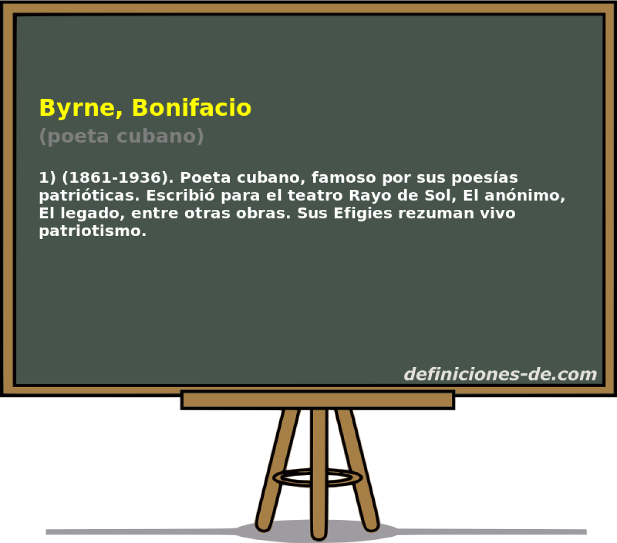 Byrne, Bonifacio (poeta cubano)
