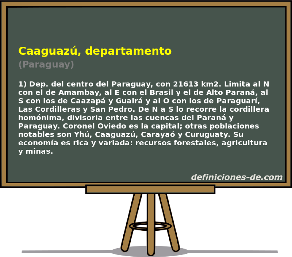 Caaguaz, departamento (Paraguay)