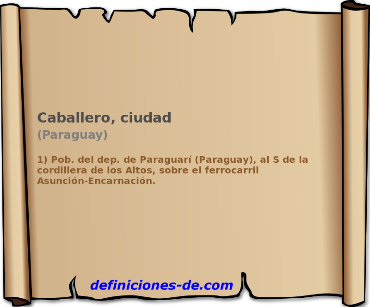 Caballero, ciudad (Paraguay)