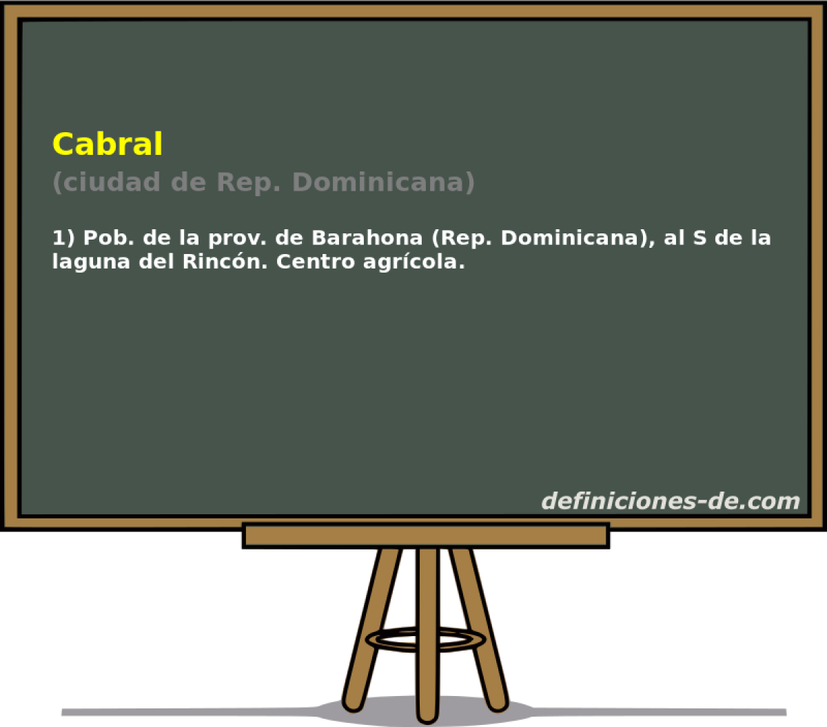 Cabral (ciudad de Rep. Dominicana)
