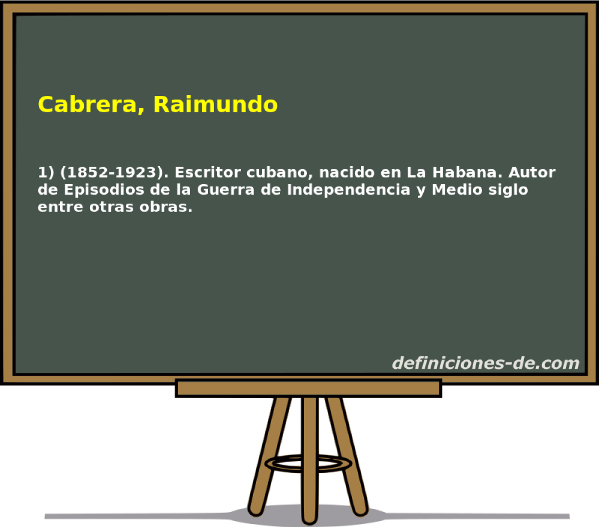Cabrera, Raimundo 