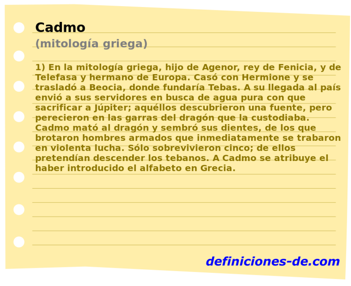 Cadmo (mitologa griega)