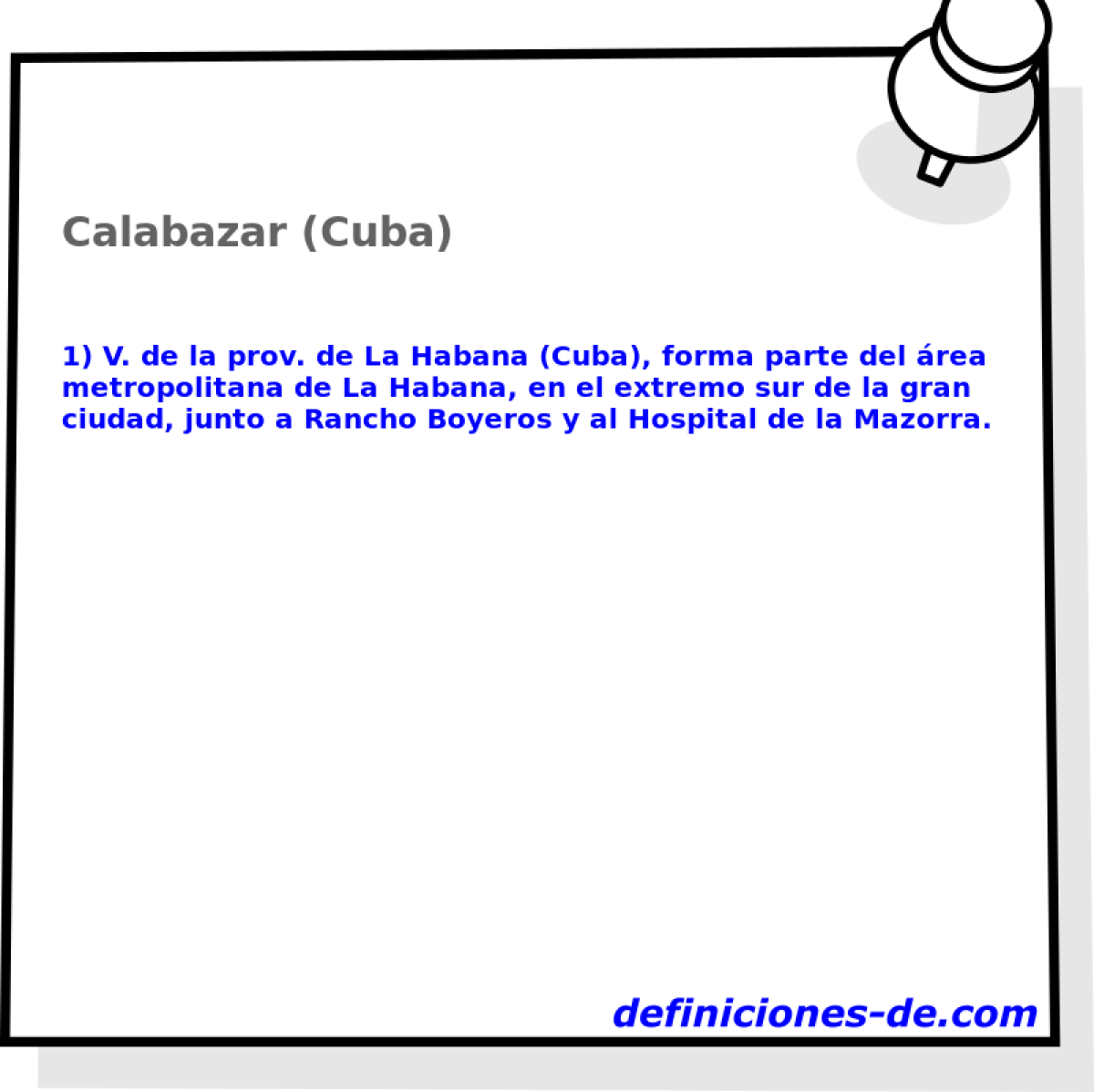 Calabazar (Cuba) 