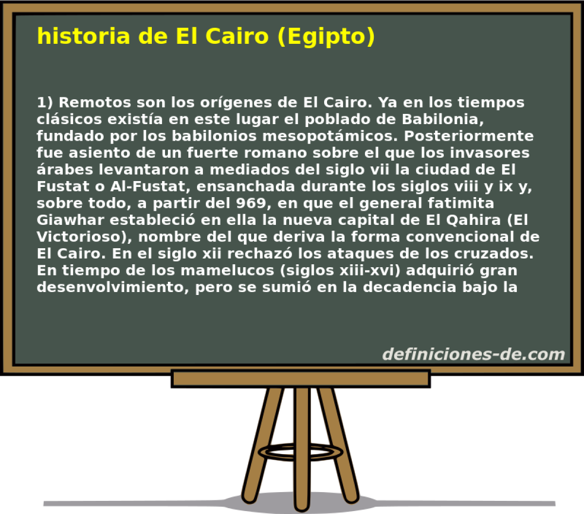 historia de El Cairo (Egipto) 
