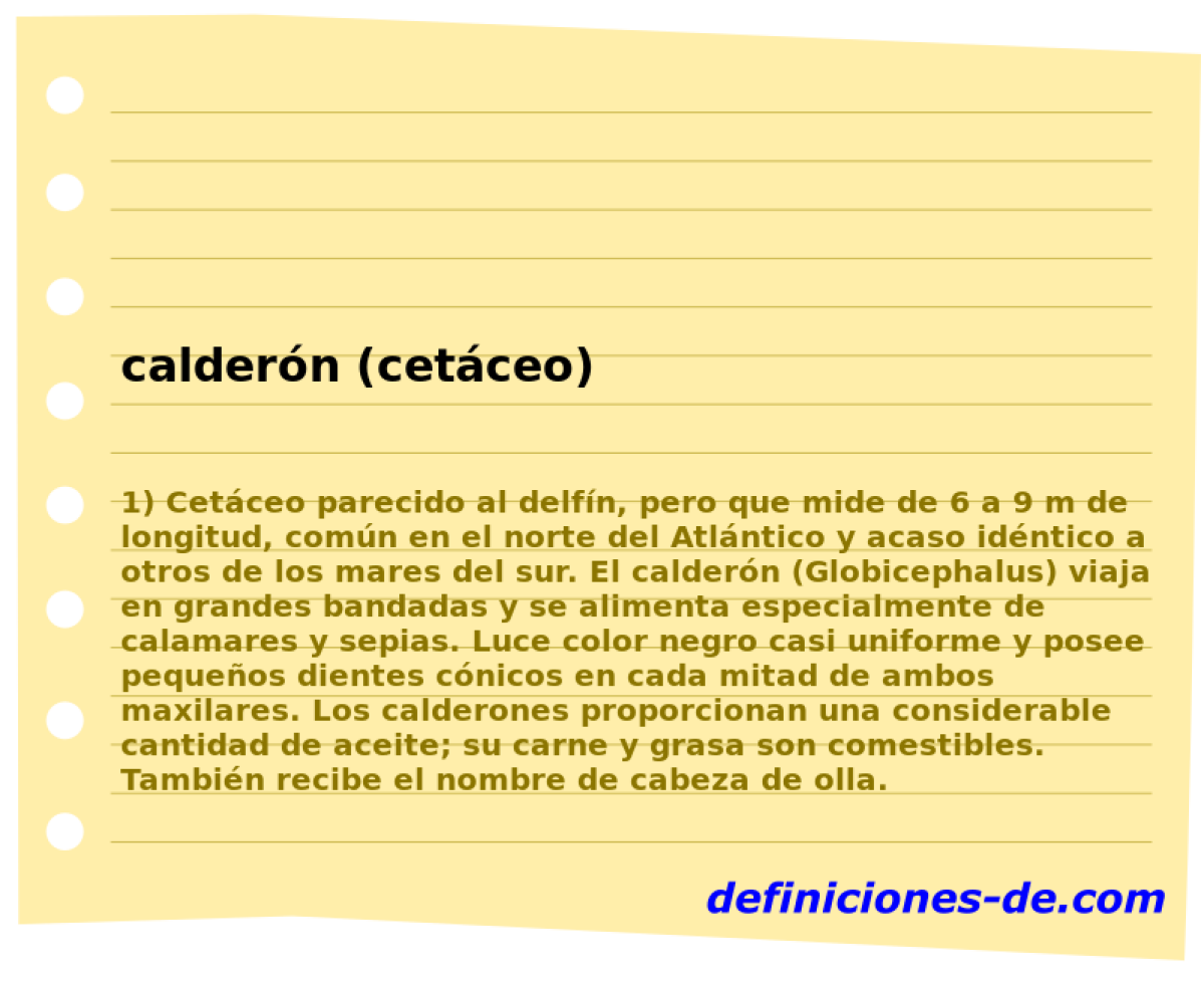 caldern (cetceo) 