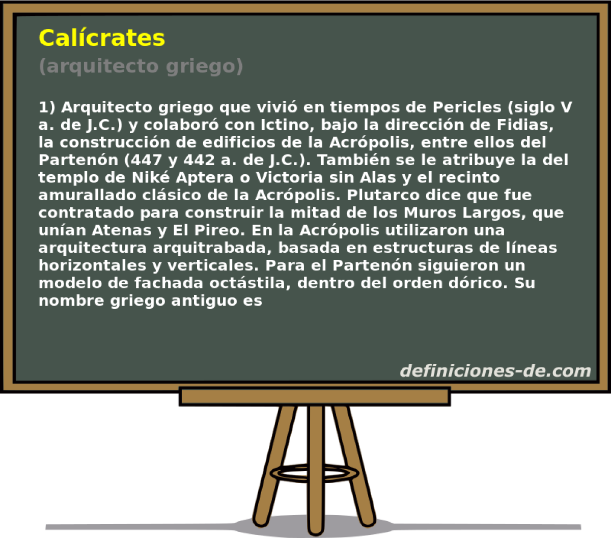Calcrates (arquitecto griego)