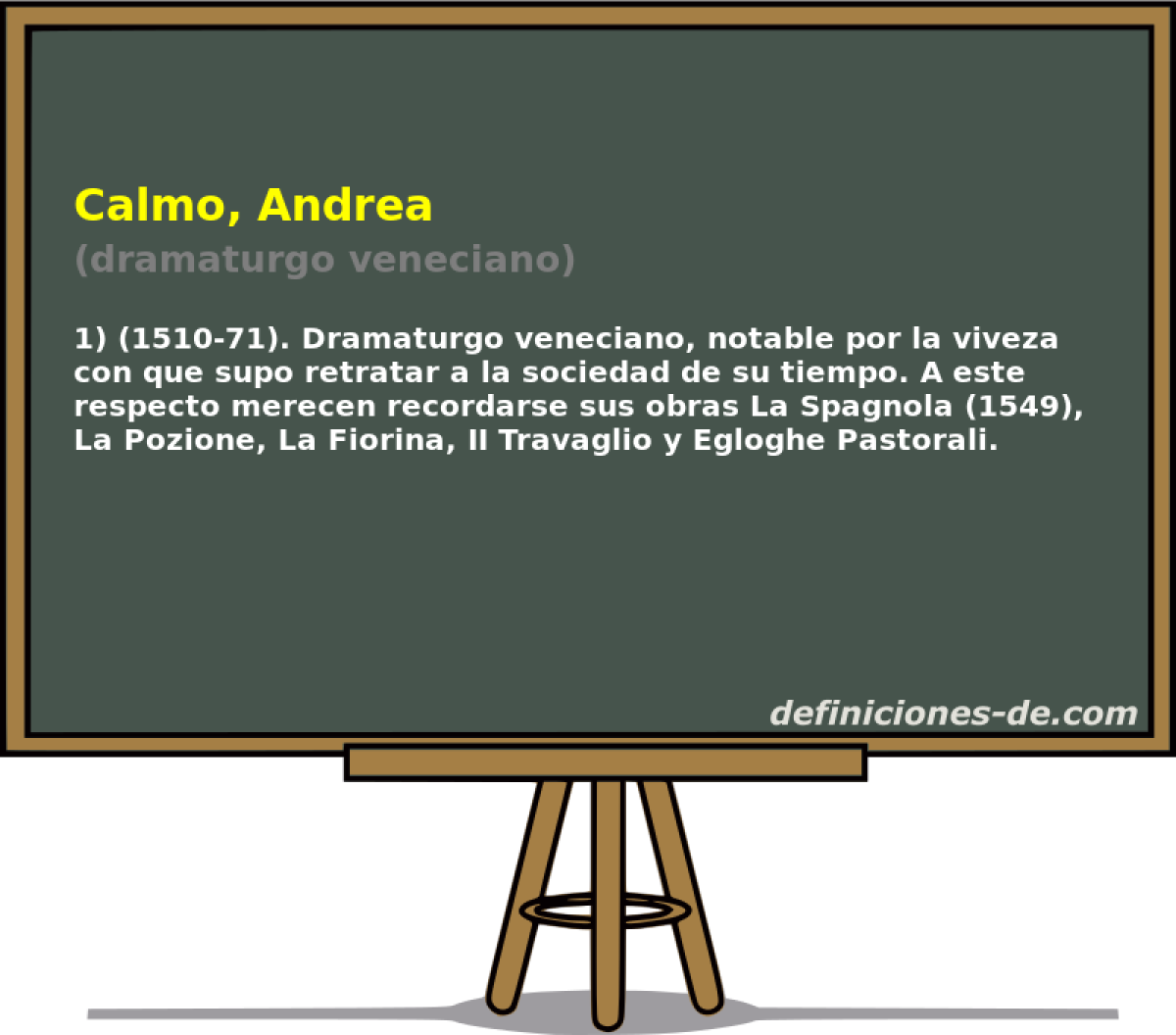 Calmo, Andrea (dramaturgo veneciano)