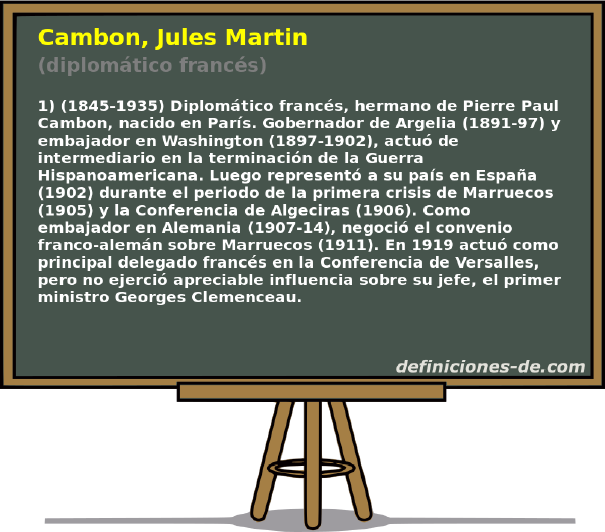 Cambon, Jules Martin (diplomtico francs)