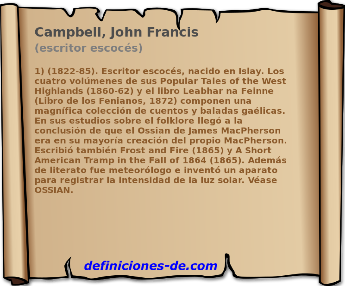 Campbell, John Francis (escritor escocs)