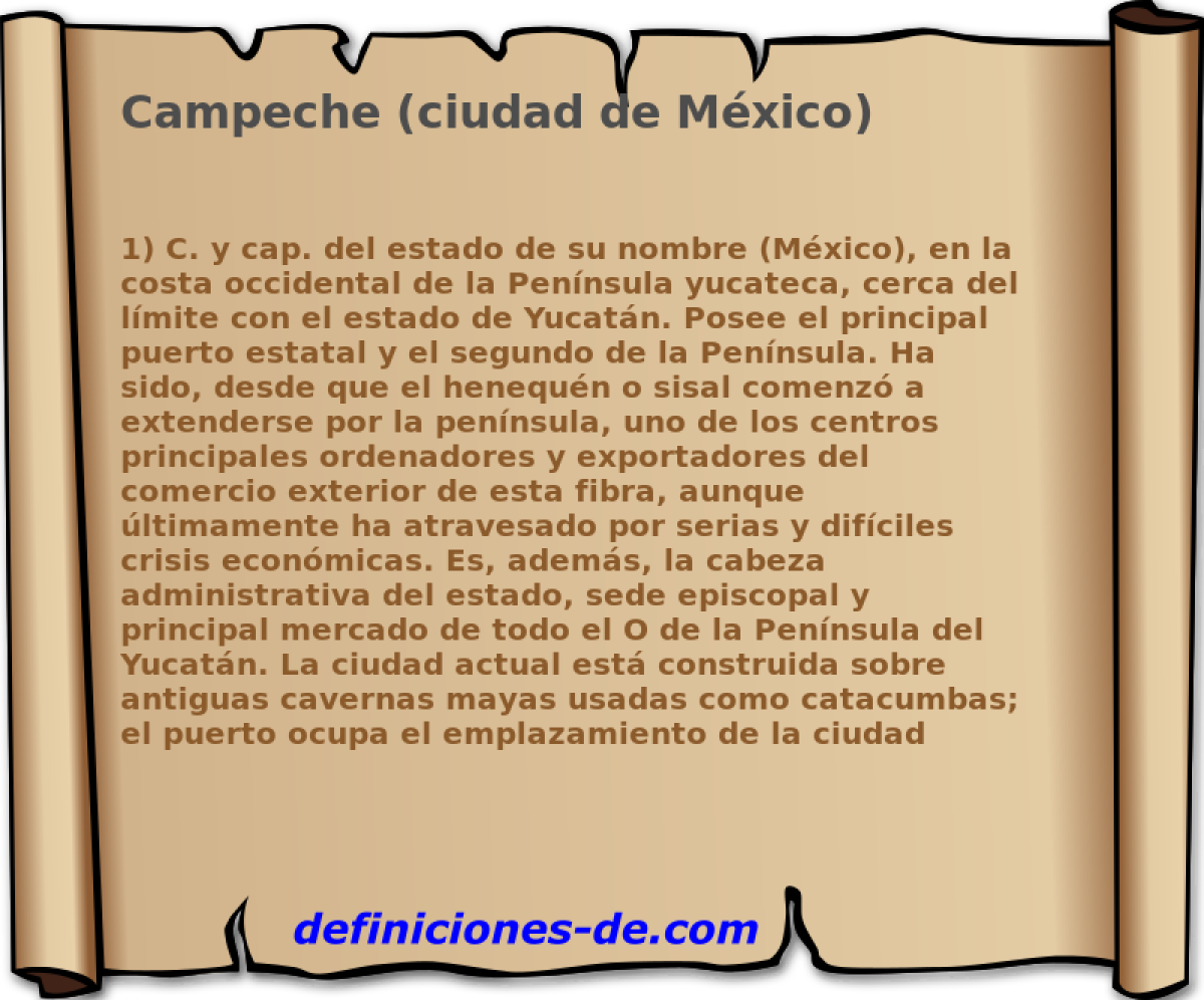 Campeche (ciudad de Mxico) 