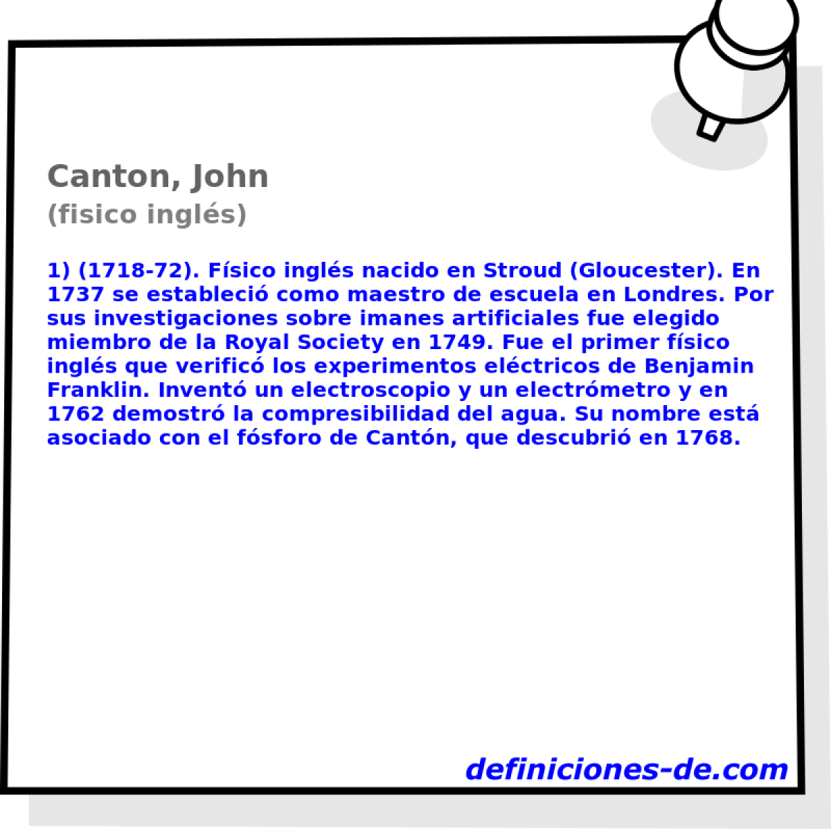 Canton, John (fisico ingls)