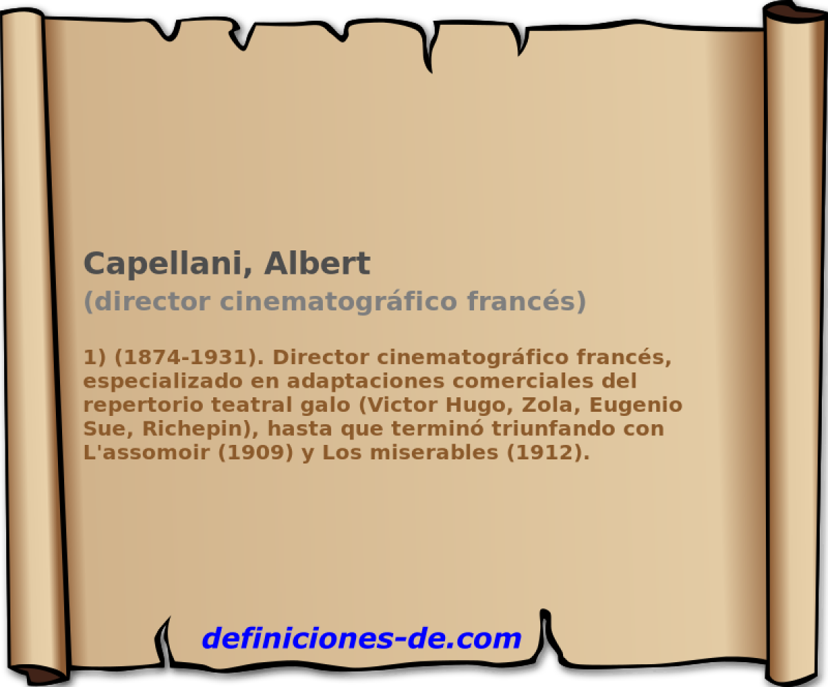 Capellani, Albert (director cinematogrfico francs)