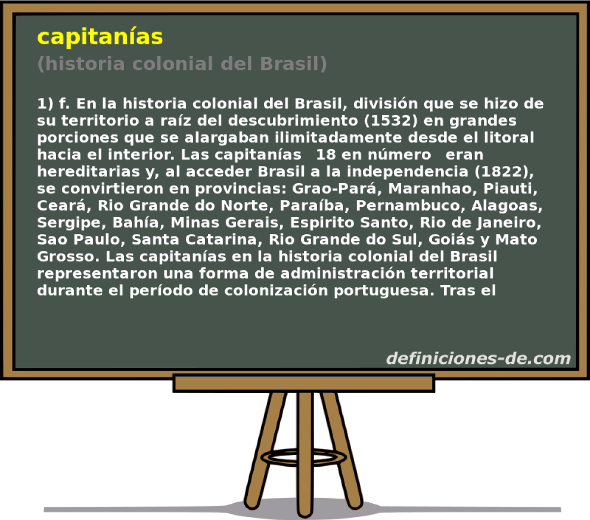capitanas (historia colonial del Brasil)