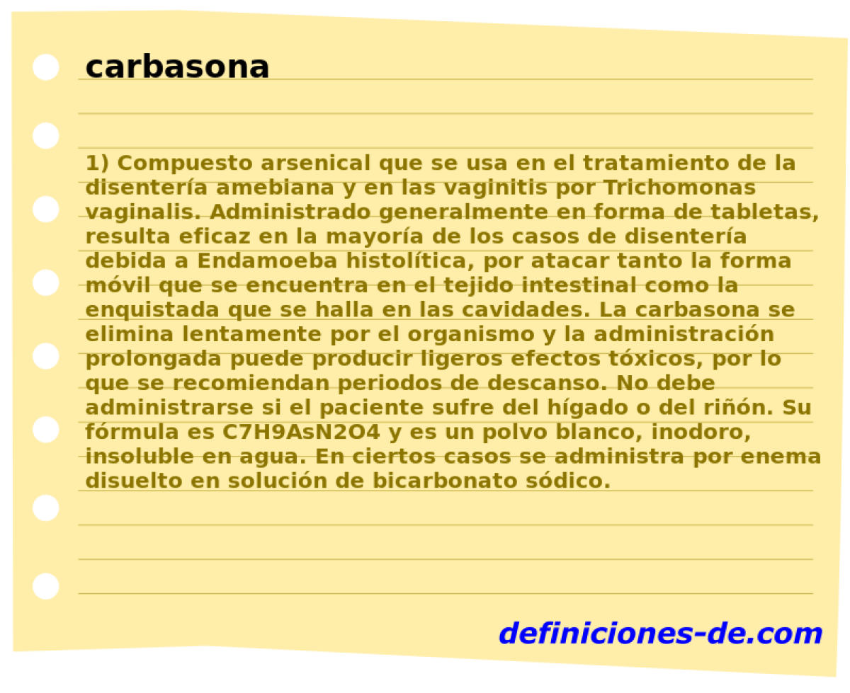 carbasona 