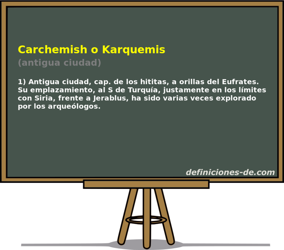 Carchemish o Karquemis (antigua ciudad)