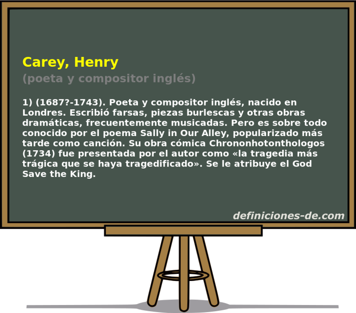 Carey, Henry (poeta y compositor ingls)