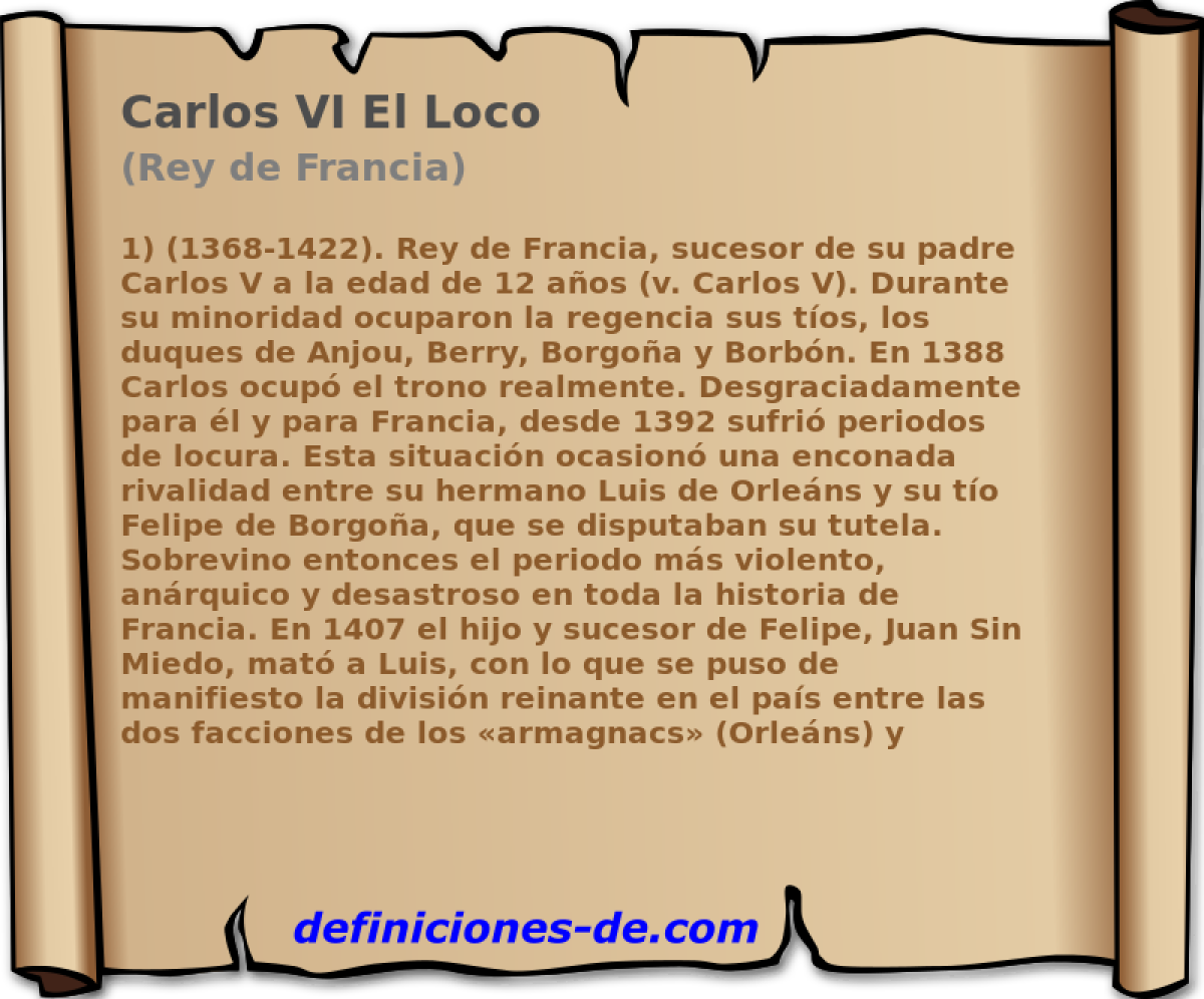Carlos VI El Loco (Rey de Francia)