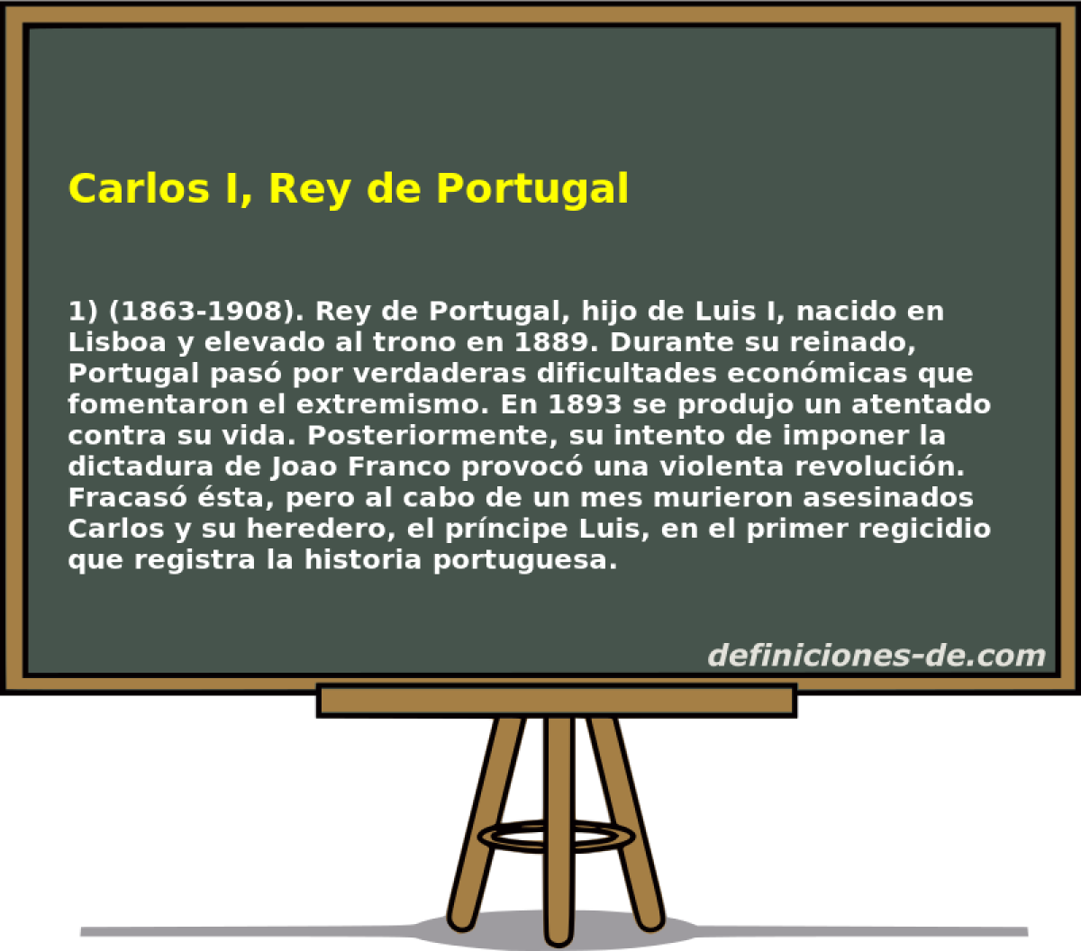 Carlos I, Rey de Portugal 
