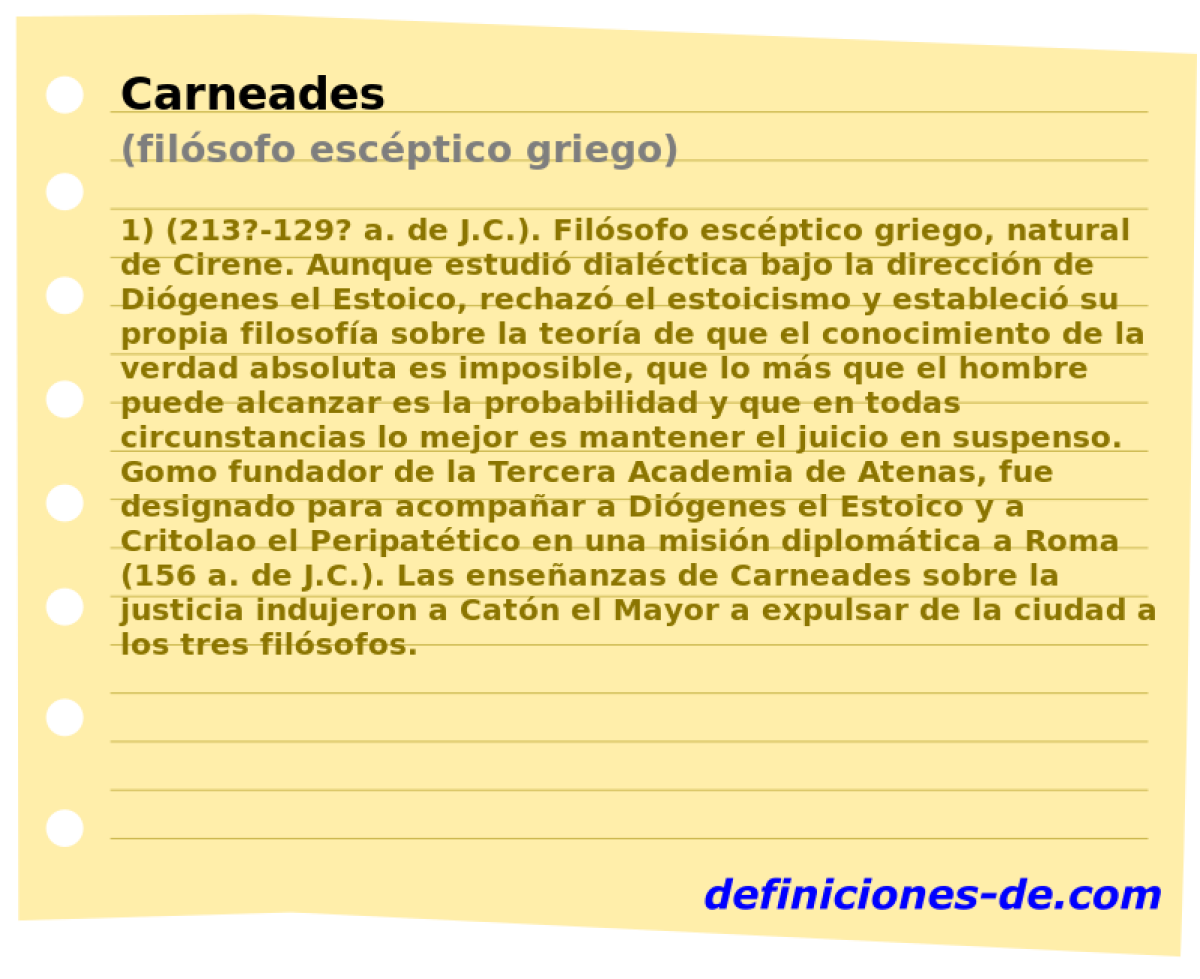 Carneades (filsofo escptico griego)