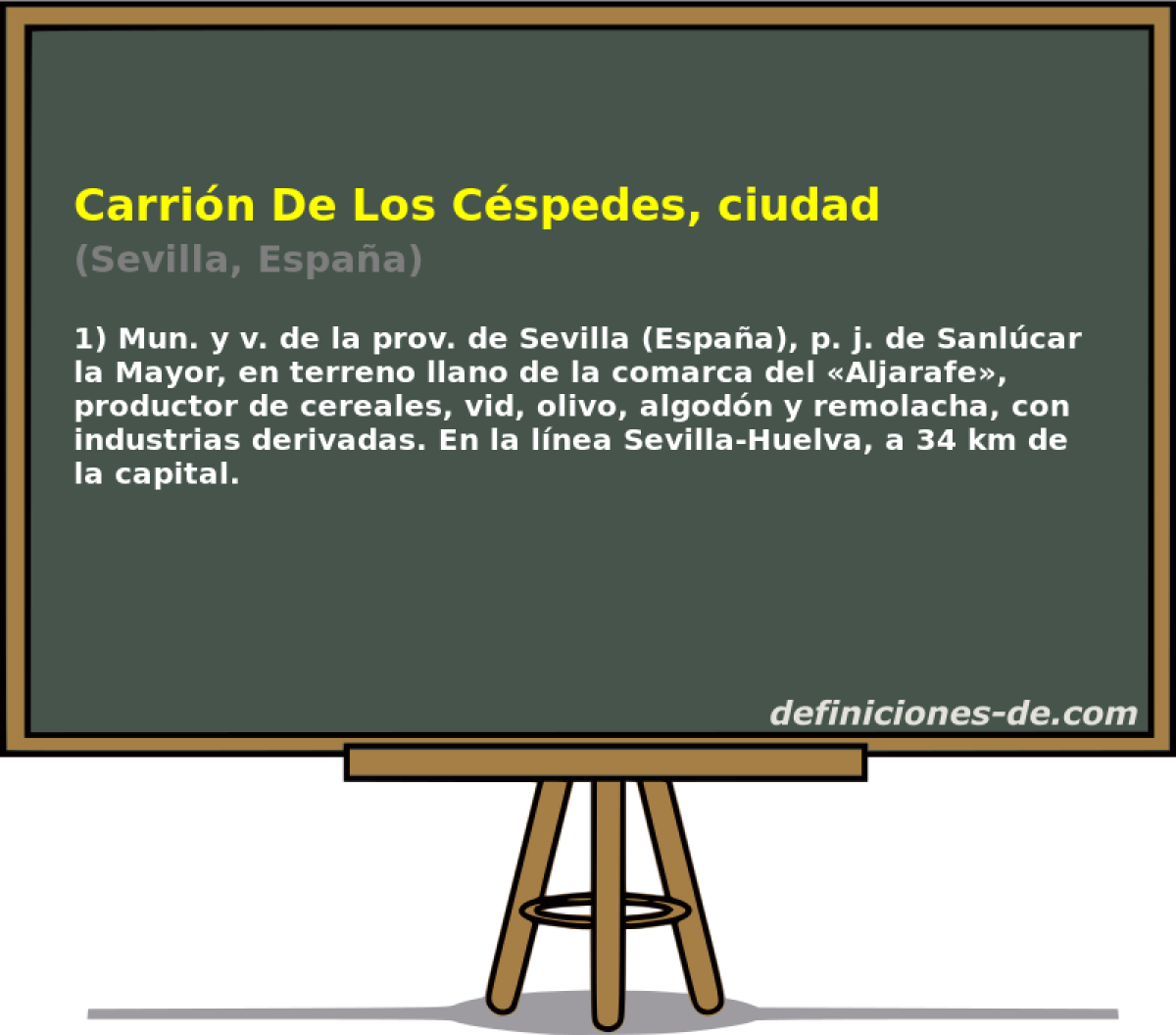Carrin De Los Cspedes, ciudad (Sevilla, Espaa)