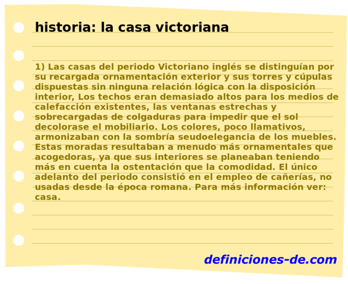 historia: la casa victoriana 
