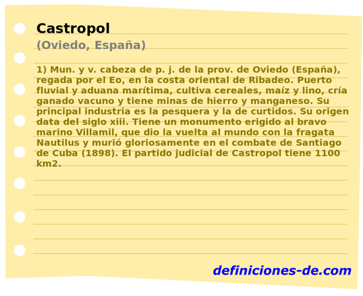 Castropol (Oviedo, Espaa)