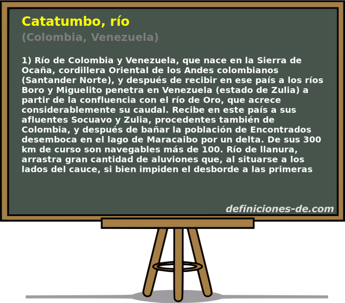 Catatumbo, ro (Colombia, Venezuela)