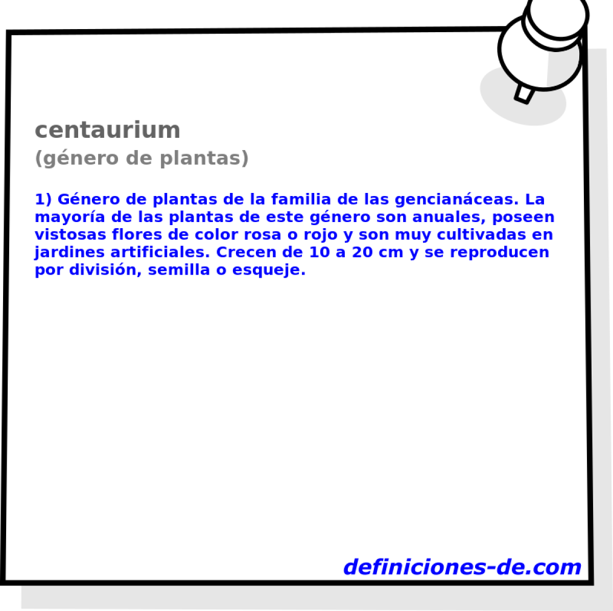 centaurium (gnero de plantas)