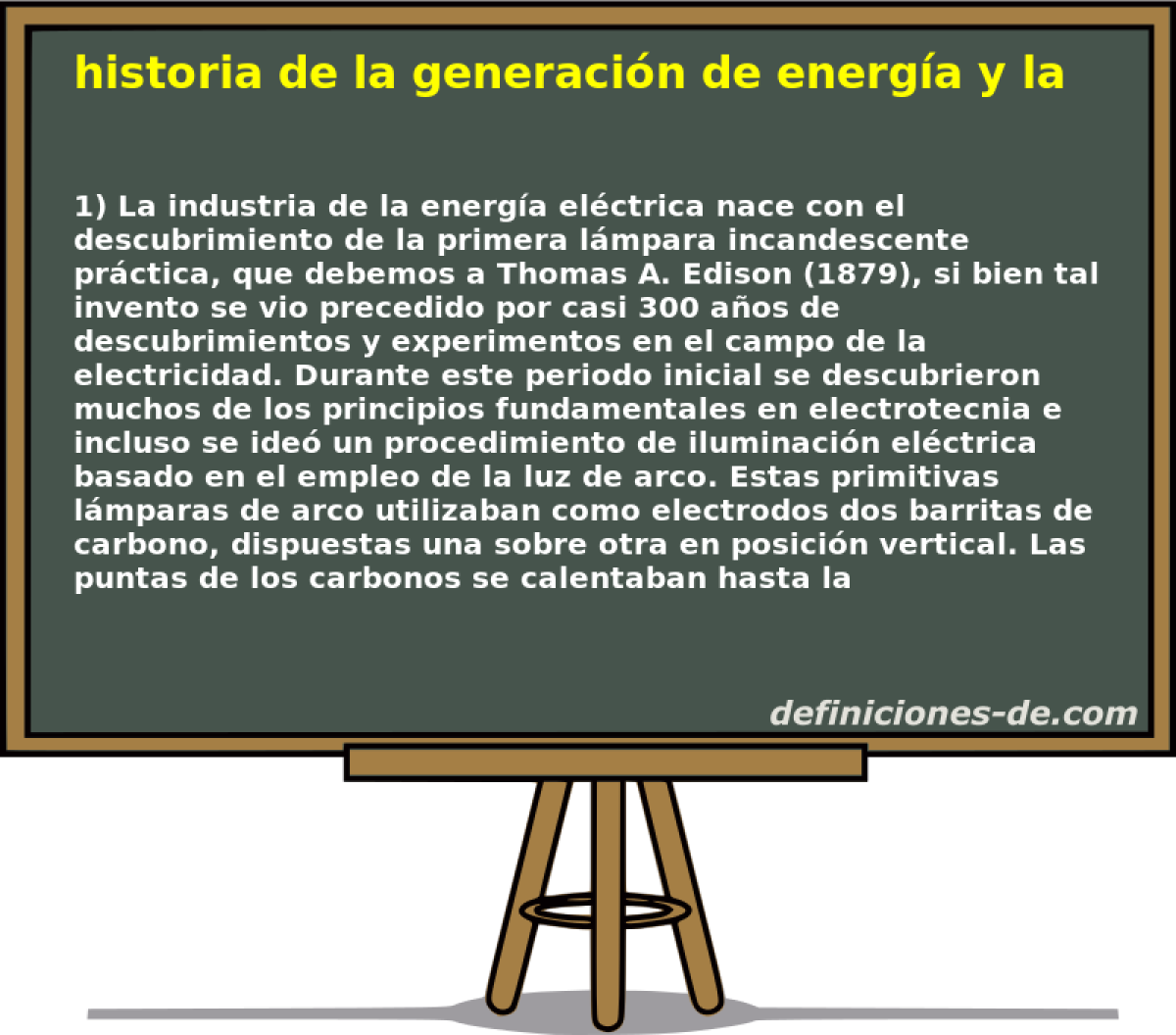 historia de la generacin de energa y las centrales elctricas 
