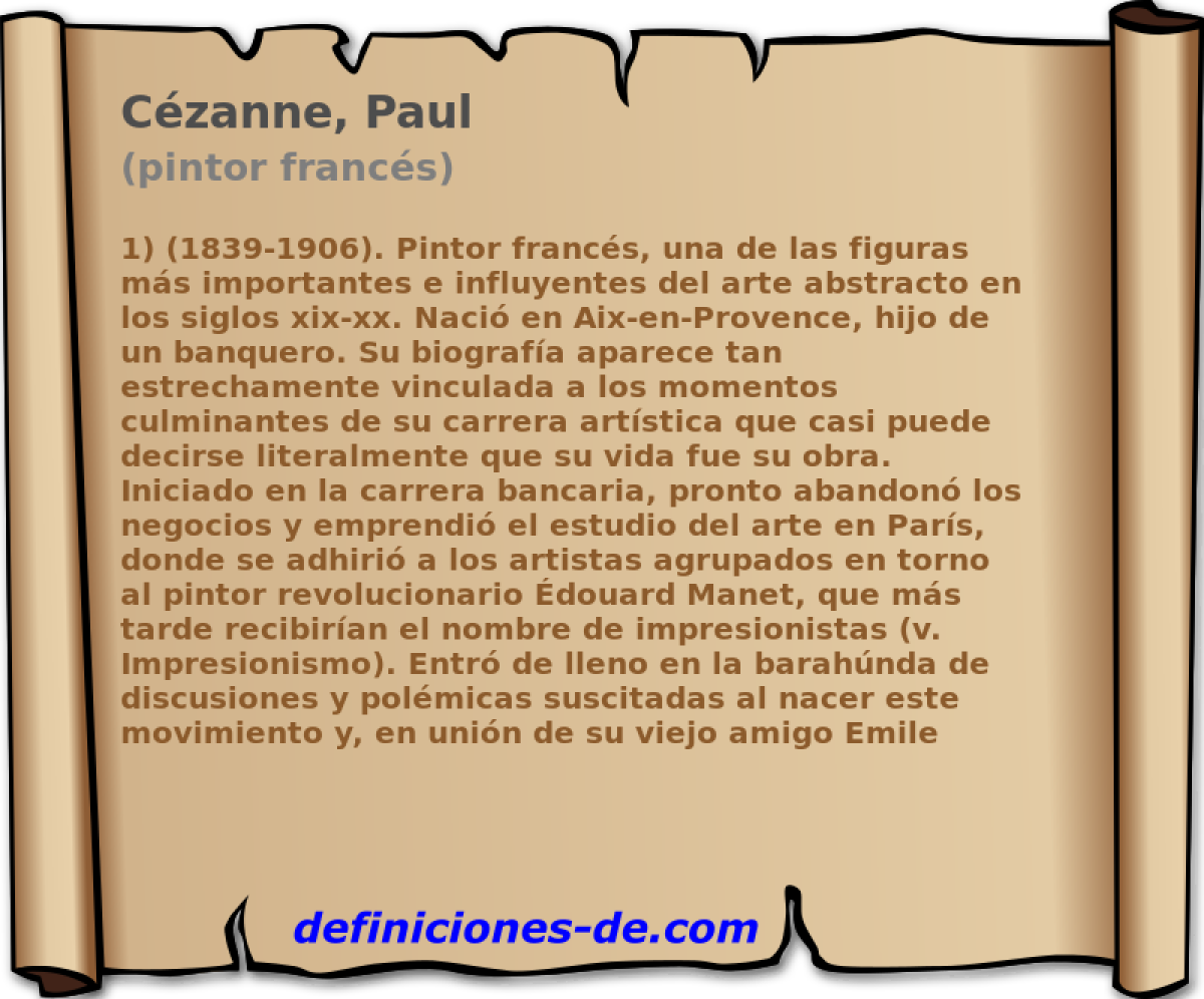 Czanne, Paul (pintor francs)