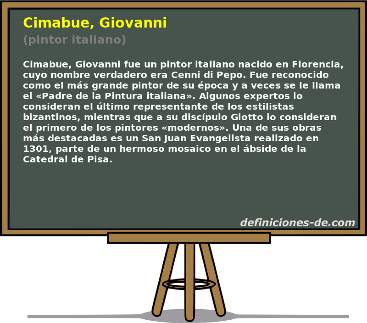 Cimabue, Giovanni (pintor italiano)