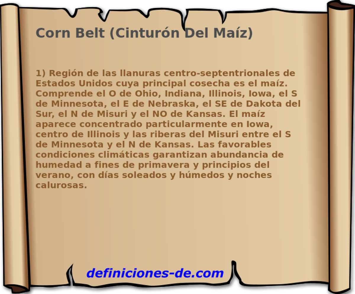 Corn Belt (Cinturn Del Maz) 