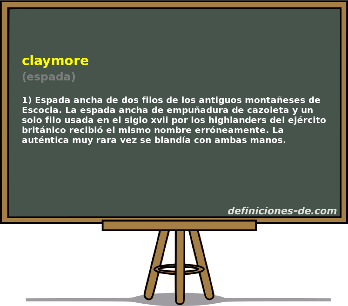 claymore (espada)