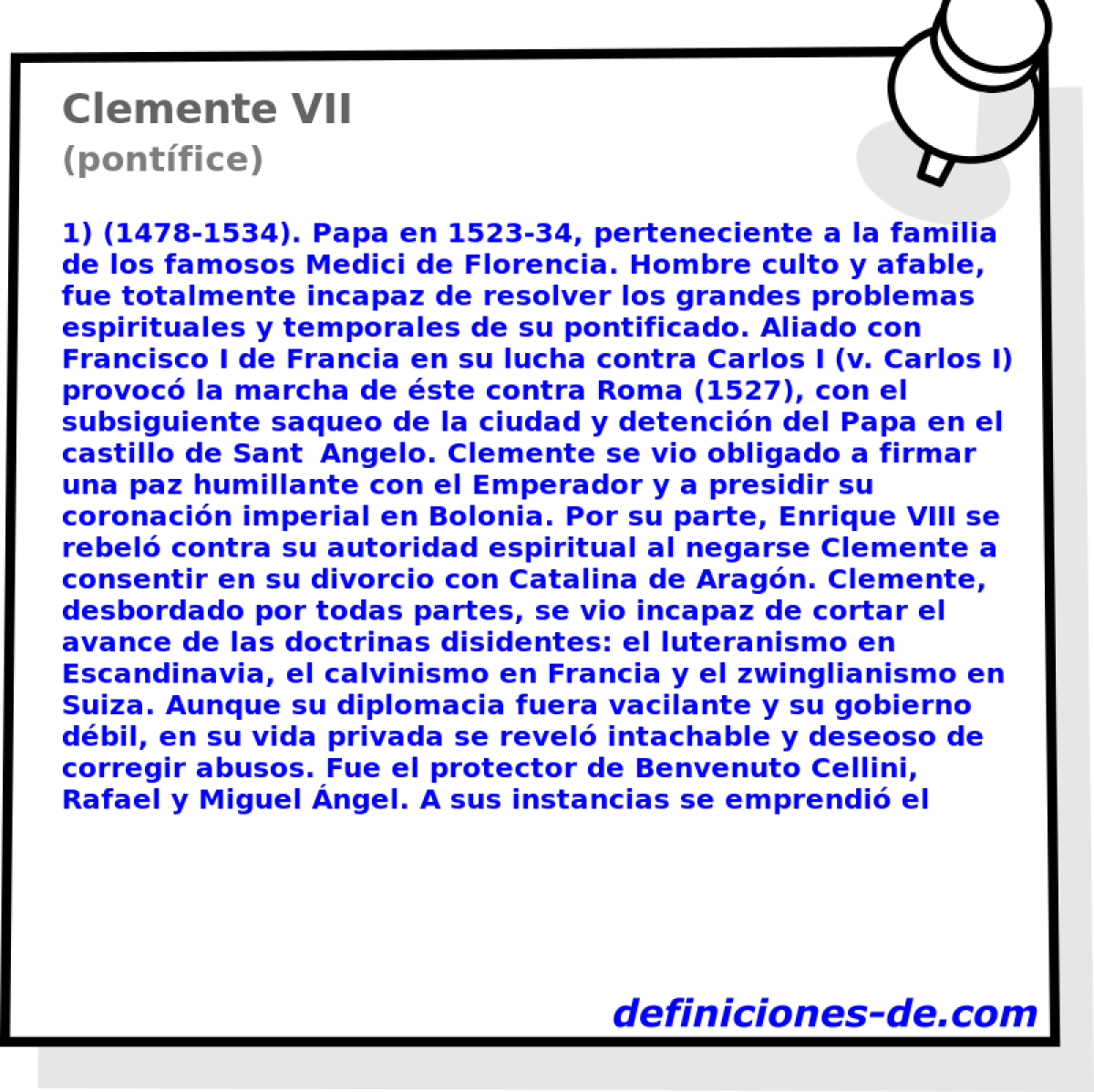 Clemente VII (pontfice)
