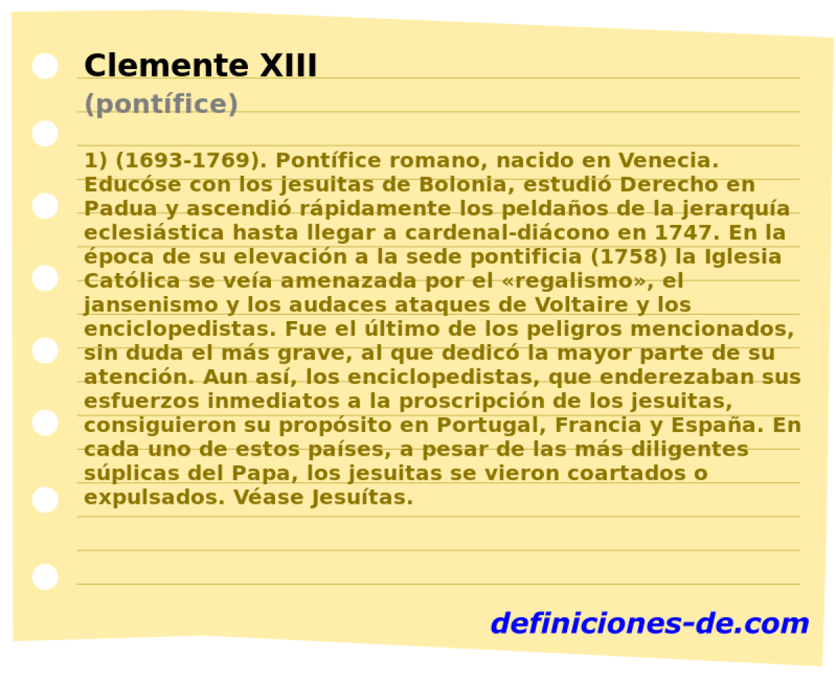 Clemente XIII (pontfice)