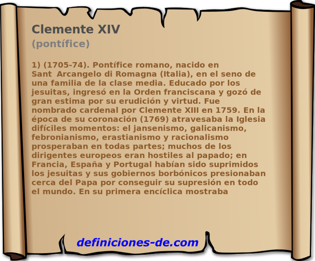 Clemente XIV (pontfice)