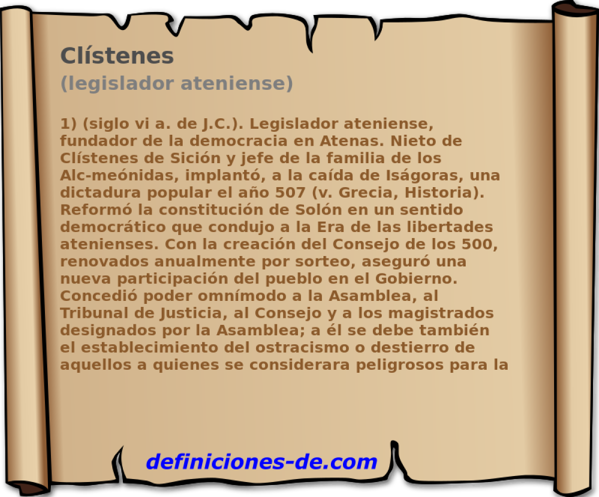 Clstenes (legislador ateniense)