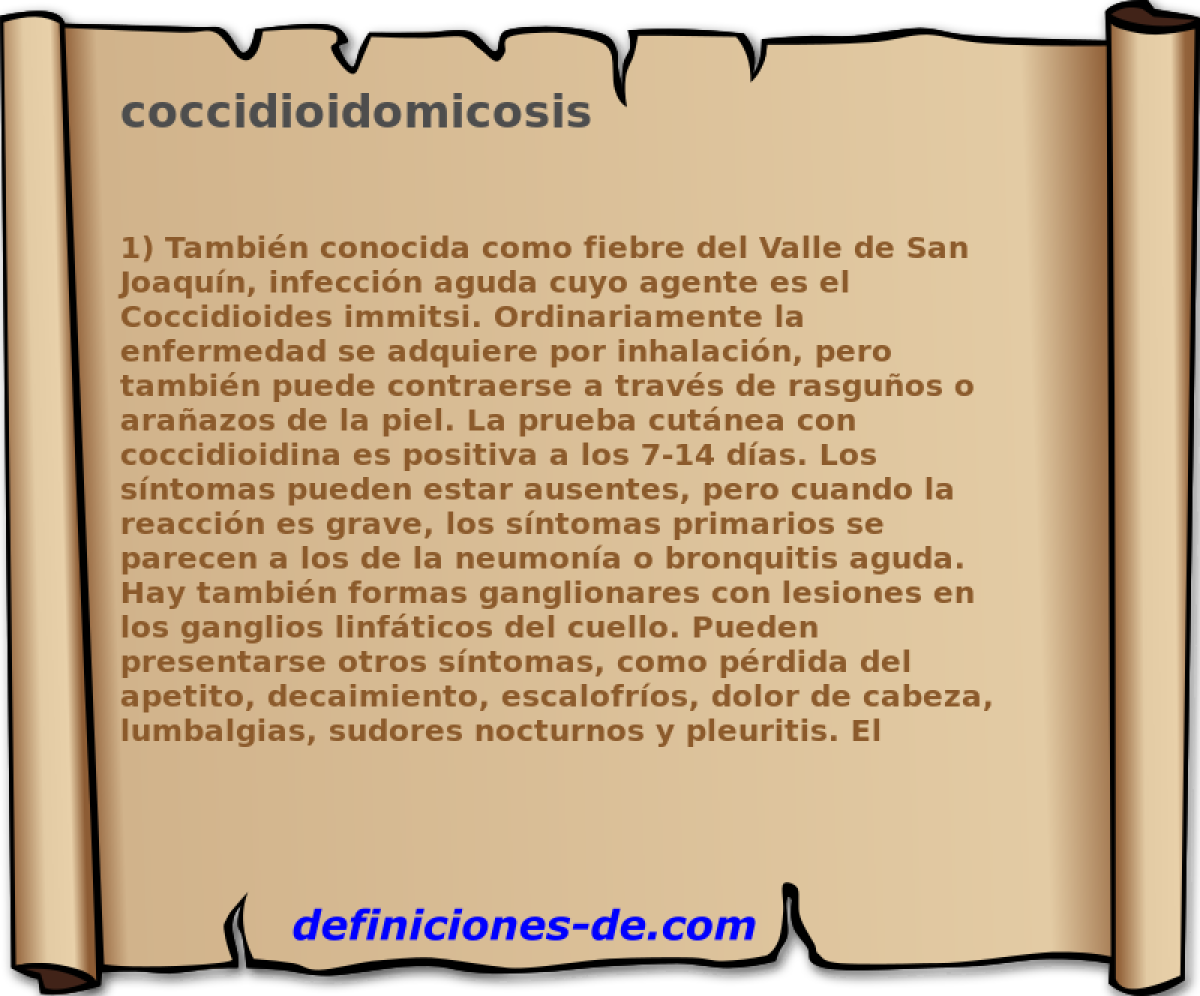 coccidioidomicosis 