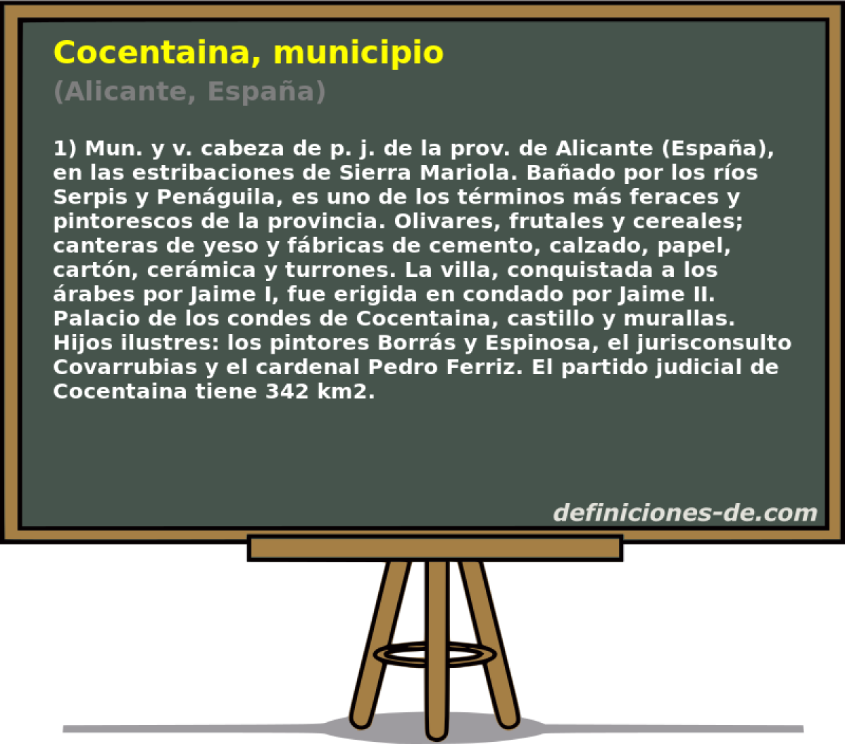 Cocentaina, municipio (Alicante, Espaa)