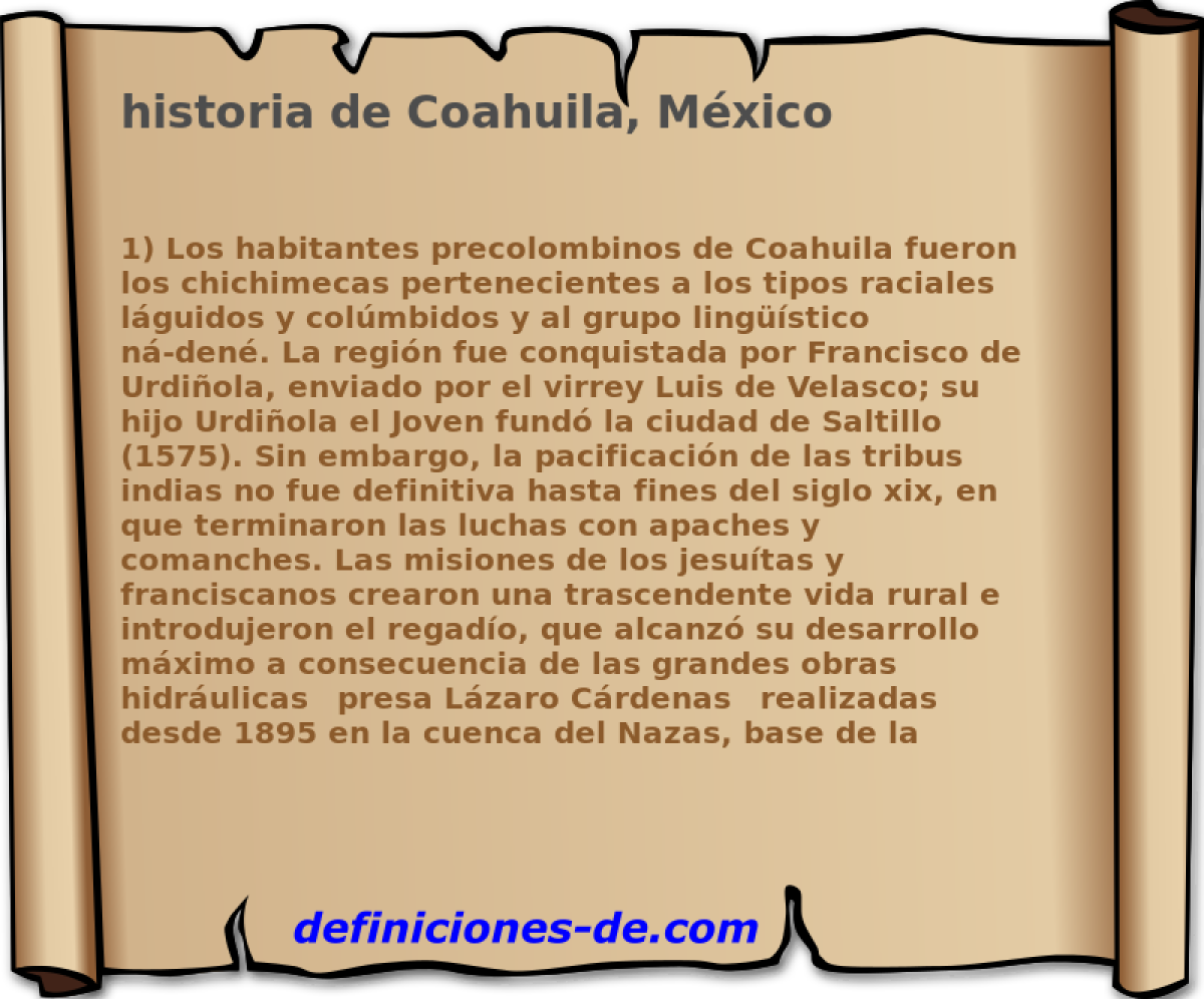 historia de Coahuila, Mxico 