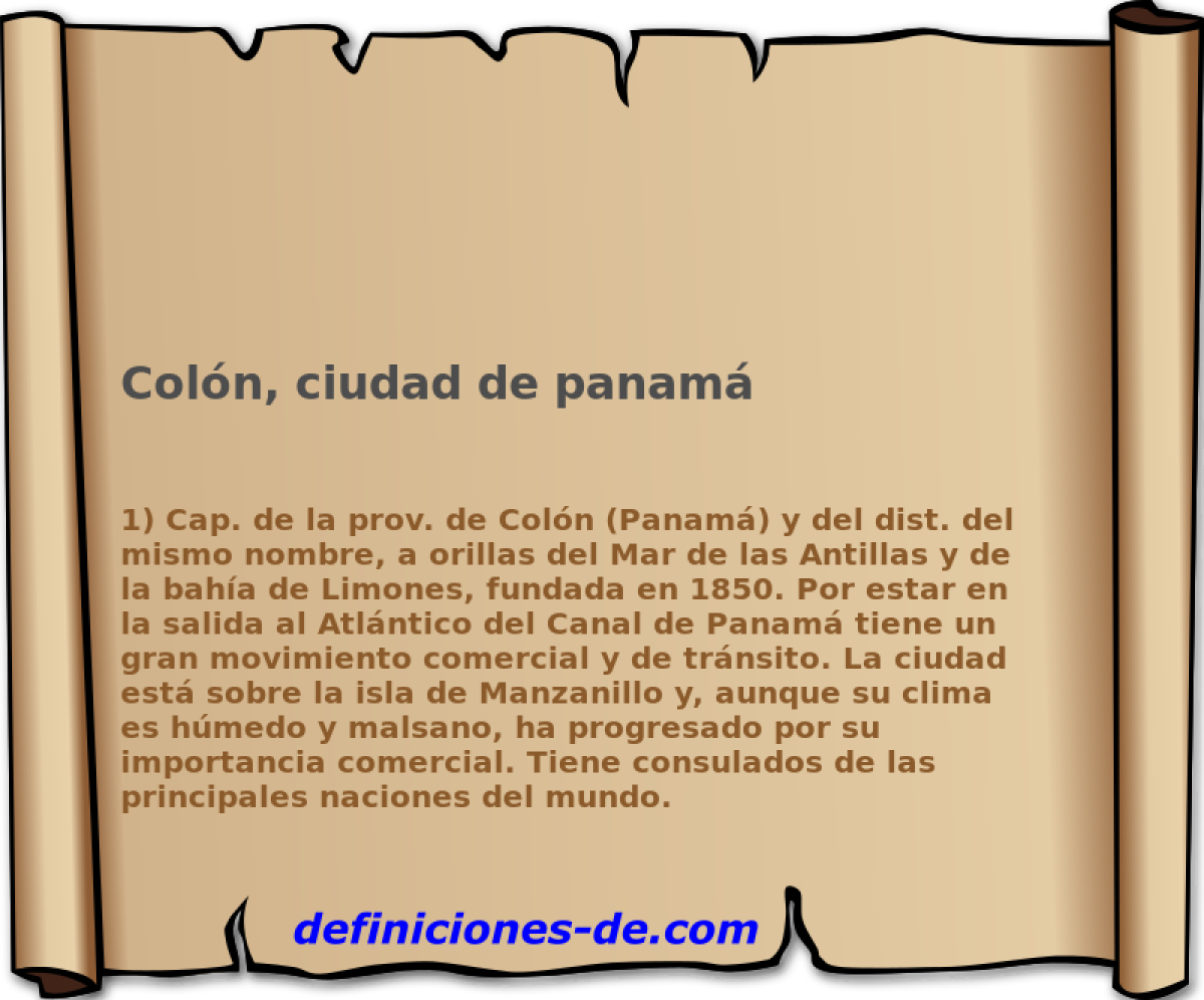 Coln, ciudad de panam 