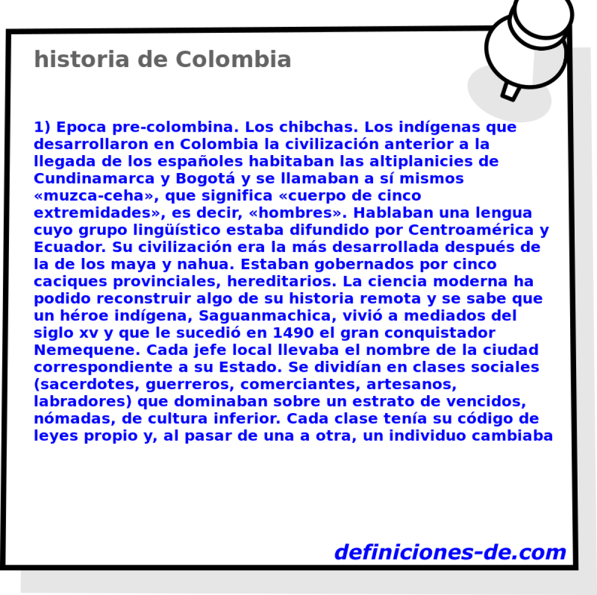 historia de Colombia 