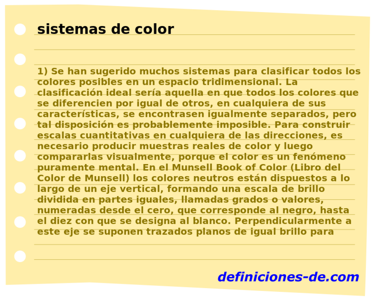 sistemas de color 