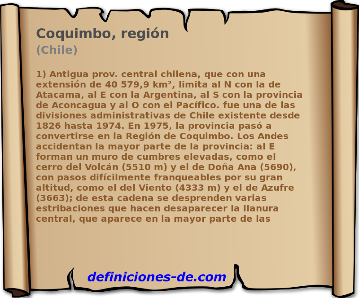 Coquimbo, regin (Chile)