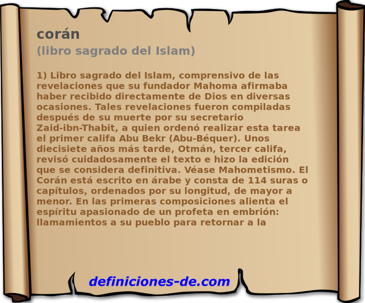 corn (libro sagrado del Islam)