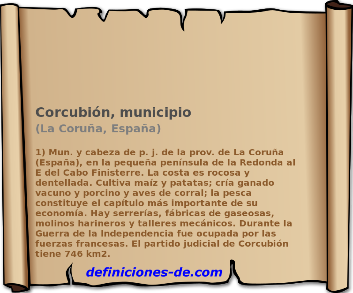 Corcubin, municipio (La Corua, Espaa)