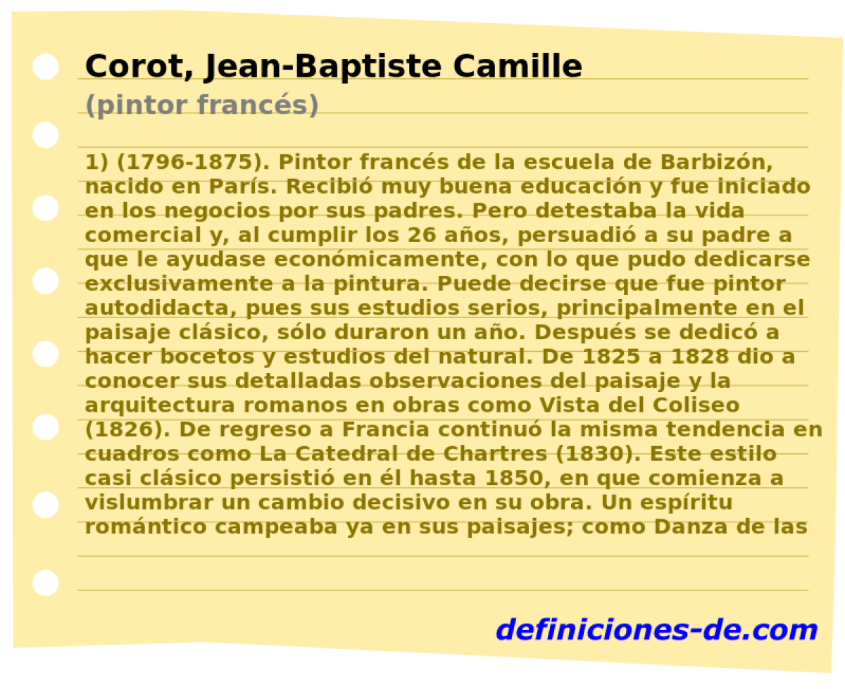 Corot, Jean-Baptiste Camille (pintor francs)