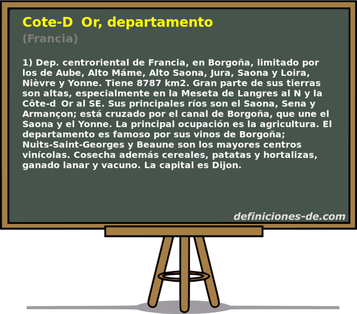 Cote-DOr, departamento (Francia)